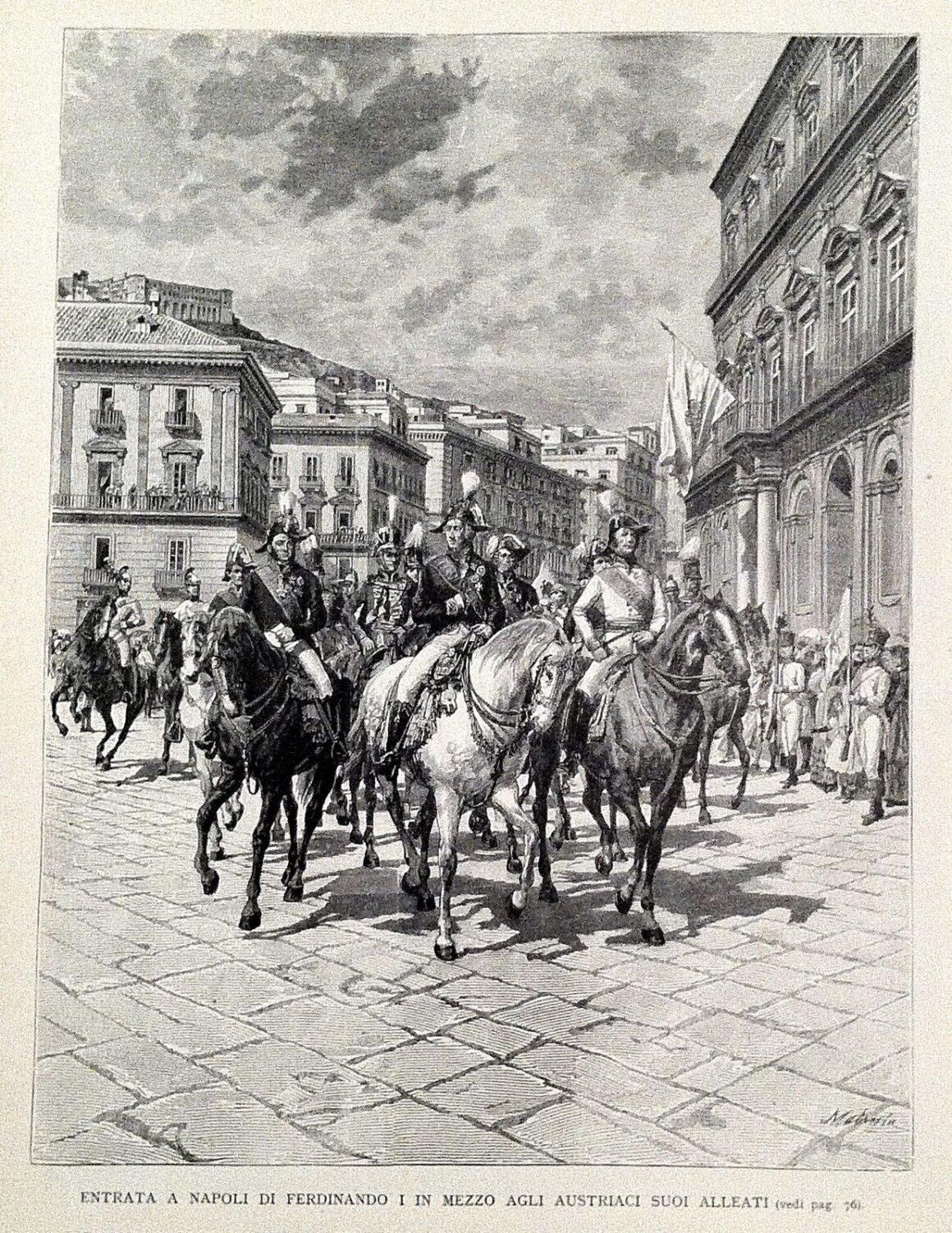 Ferdinando I torna con gli austriaci