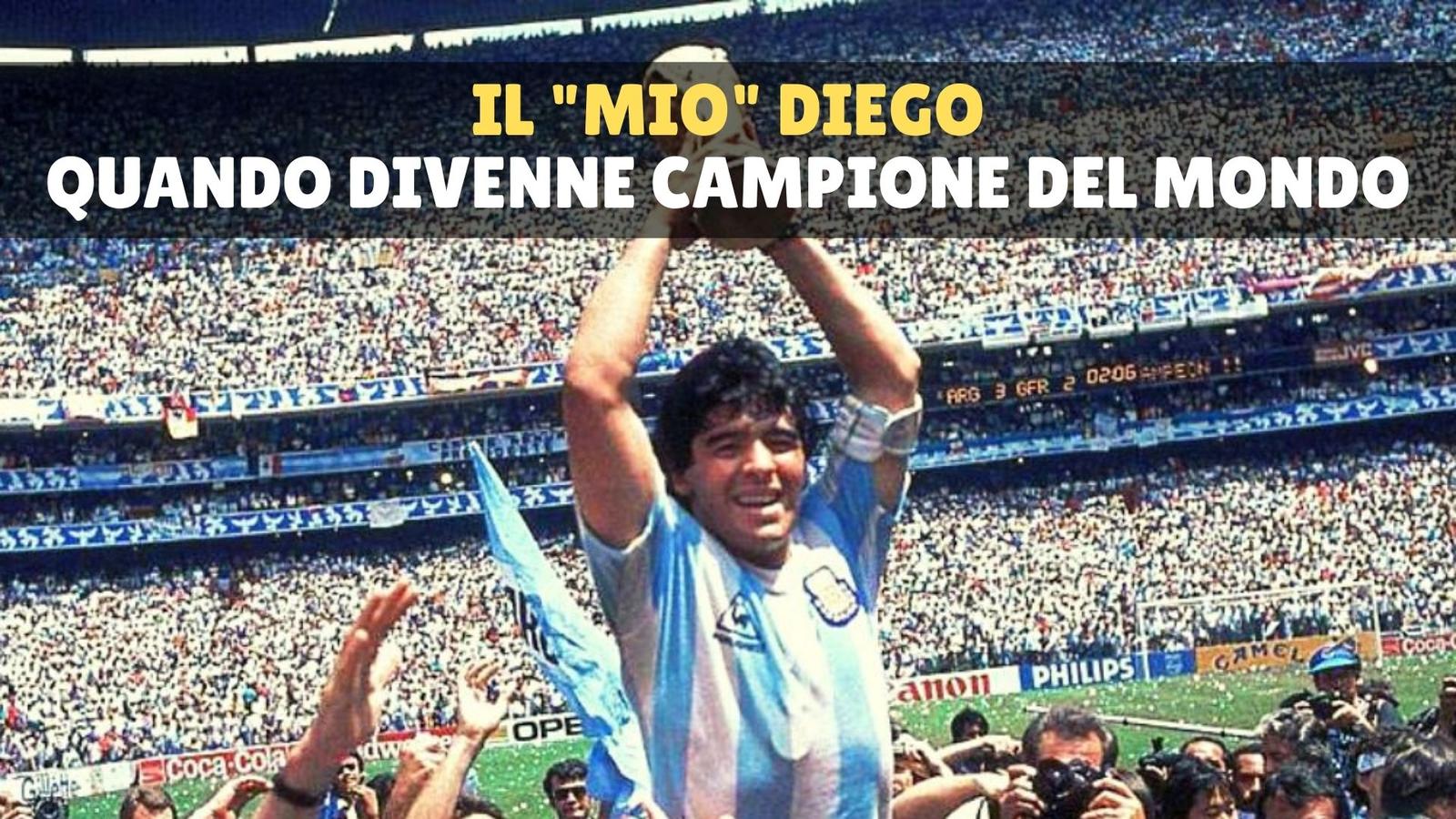 Il mio Diego Armando Maradona: ricordi di quando divenne Campione del Mondo 1986
