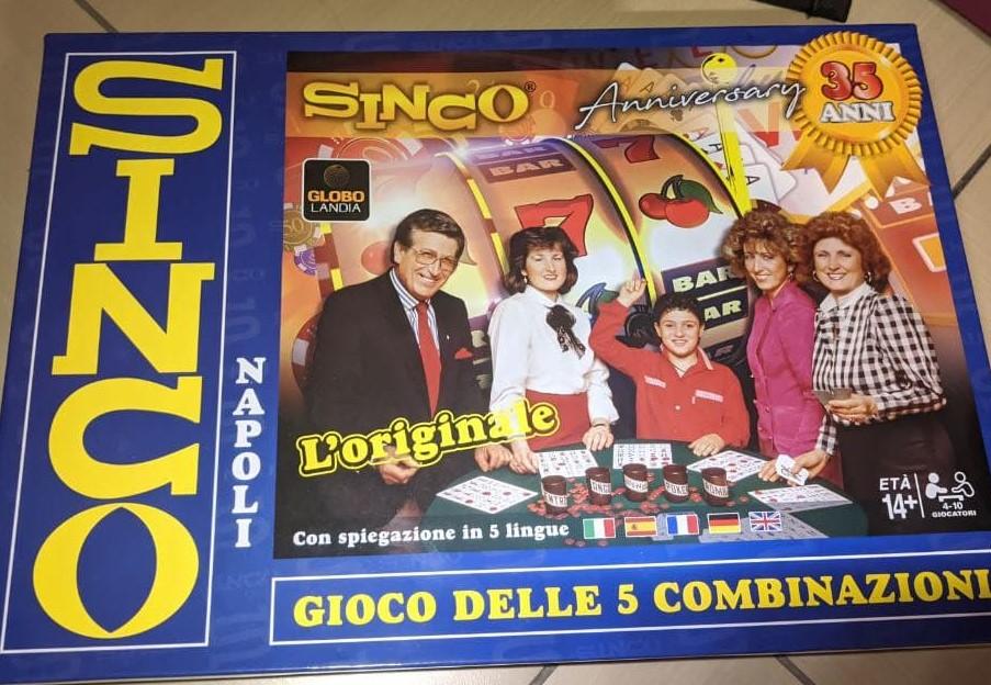 Il Sinco, il gioco di Natale inventato a Napoli più di 35 anni fa