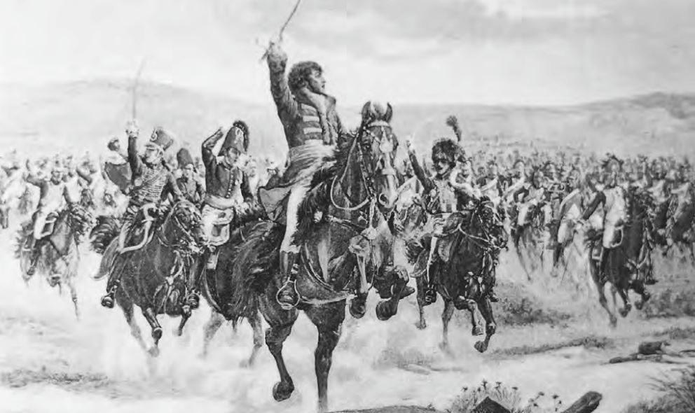 Gioacchino Murat carica di cavalleria