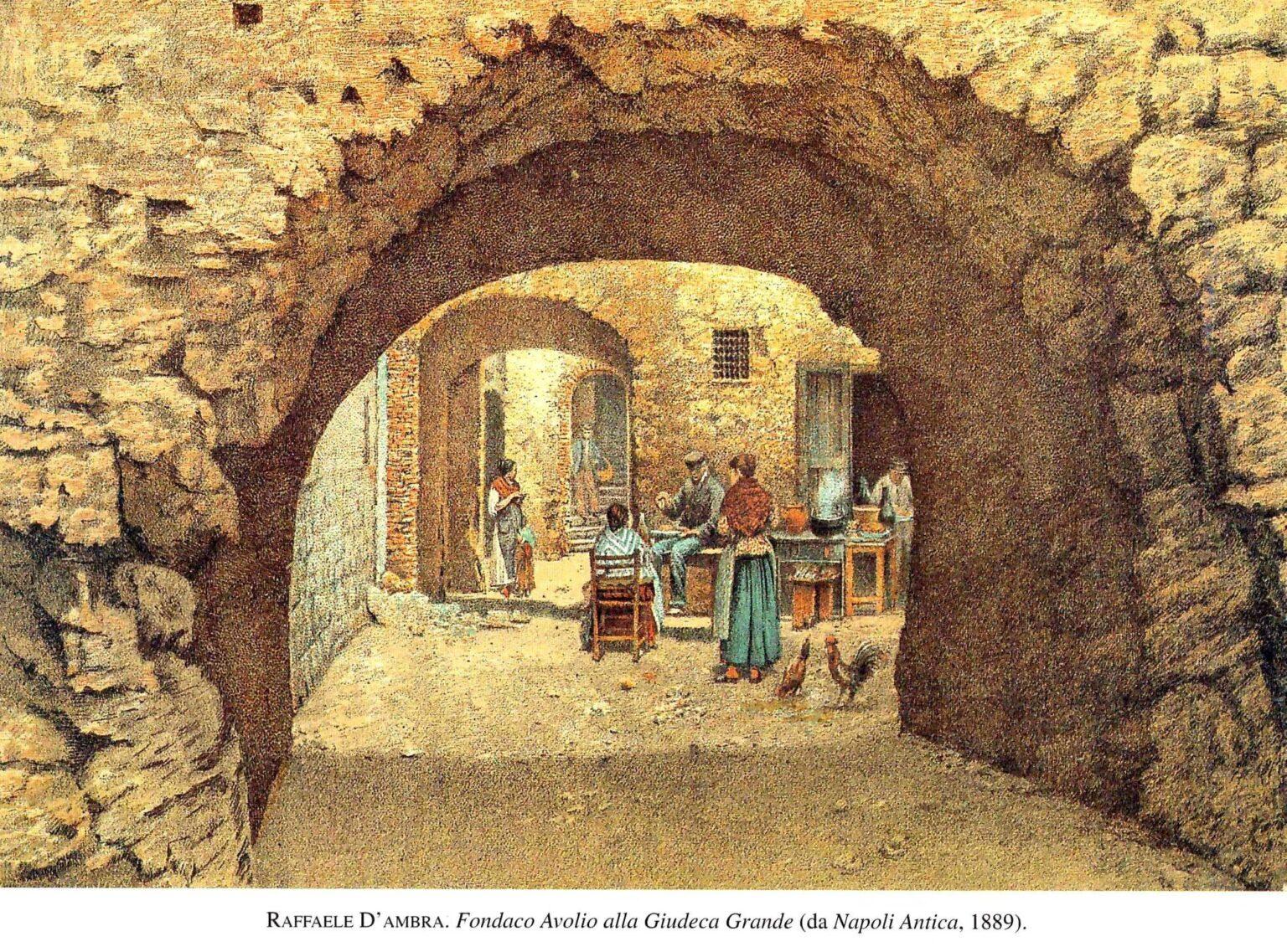 Via Giudecca Vecchia e la storia degli Ebrei a Napoli