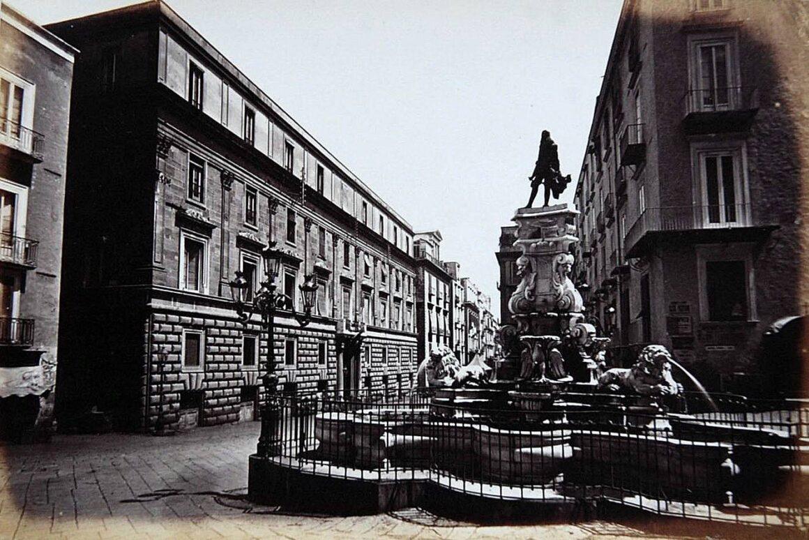 Fontana di Monteoliveto XIX secolo
