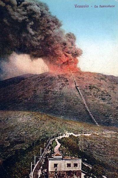 Cook funicolare eruzione 1906