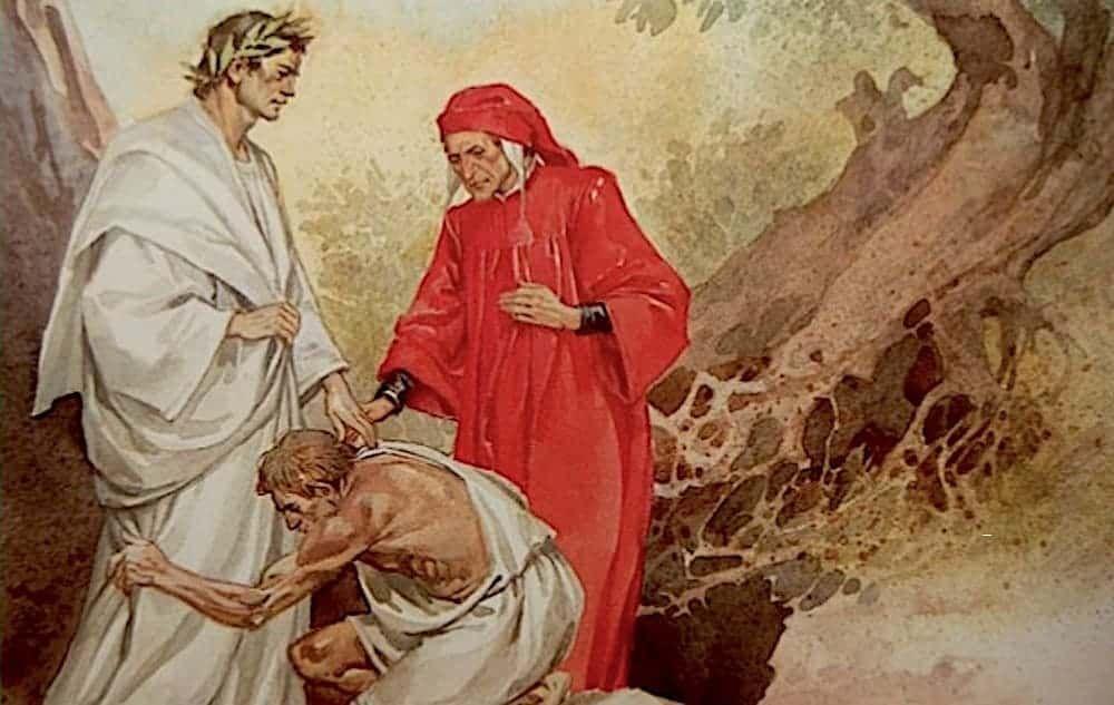 Dante e Stazio nel Purgatorio