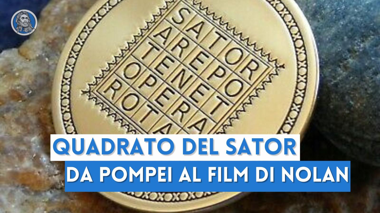 Il quadrato del Sator: da Pompei al film di Nolan