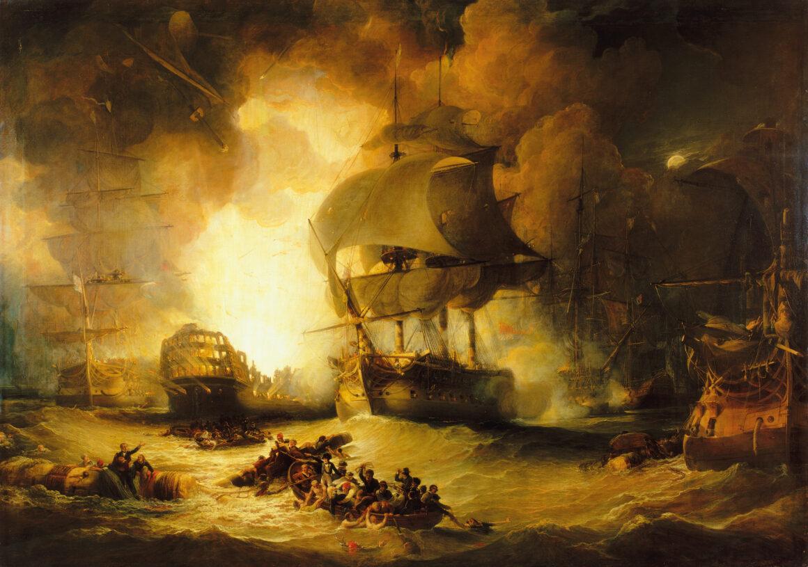 Horatio Nelson battaglia Nilo