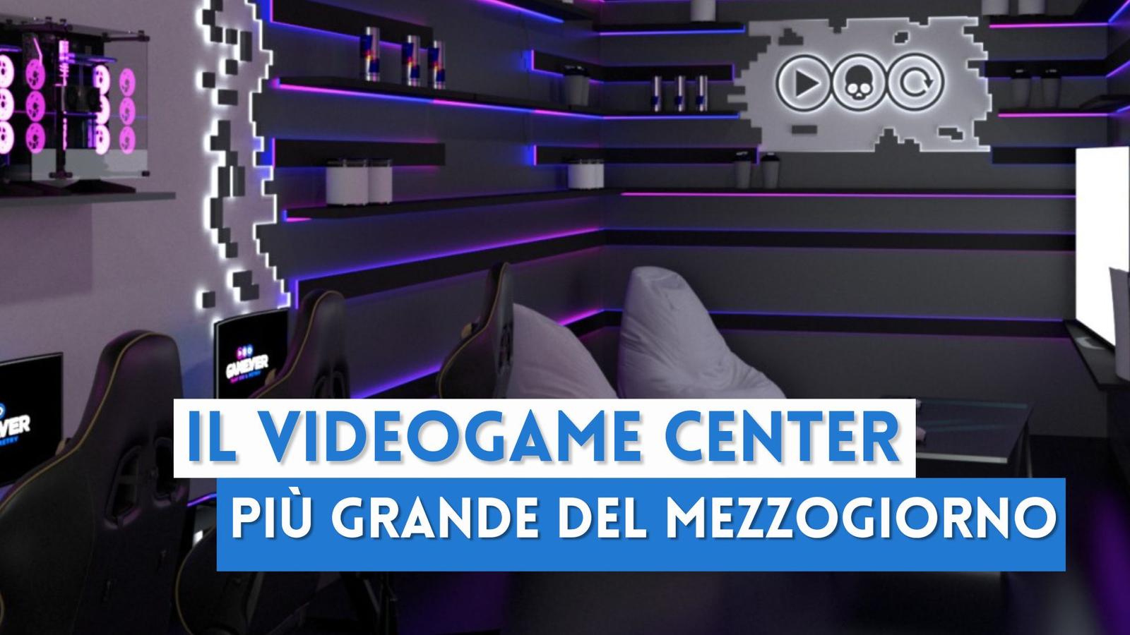 Gamever, il videogame center più grande del Mezzogiorno