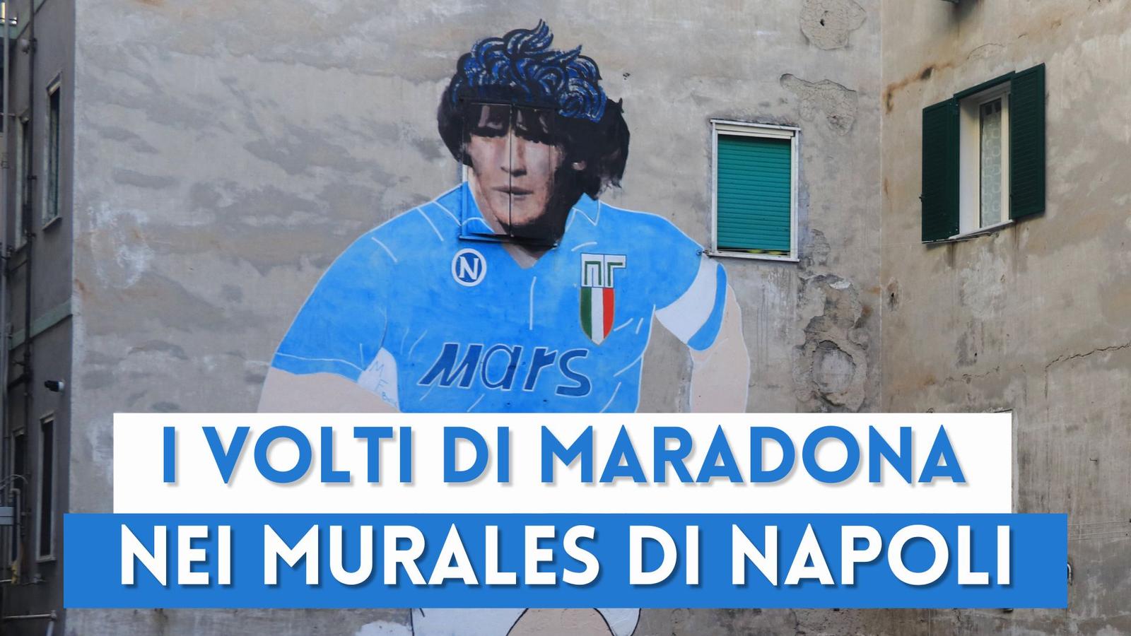i volti di Maradona
