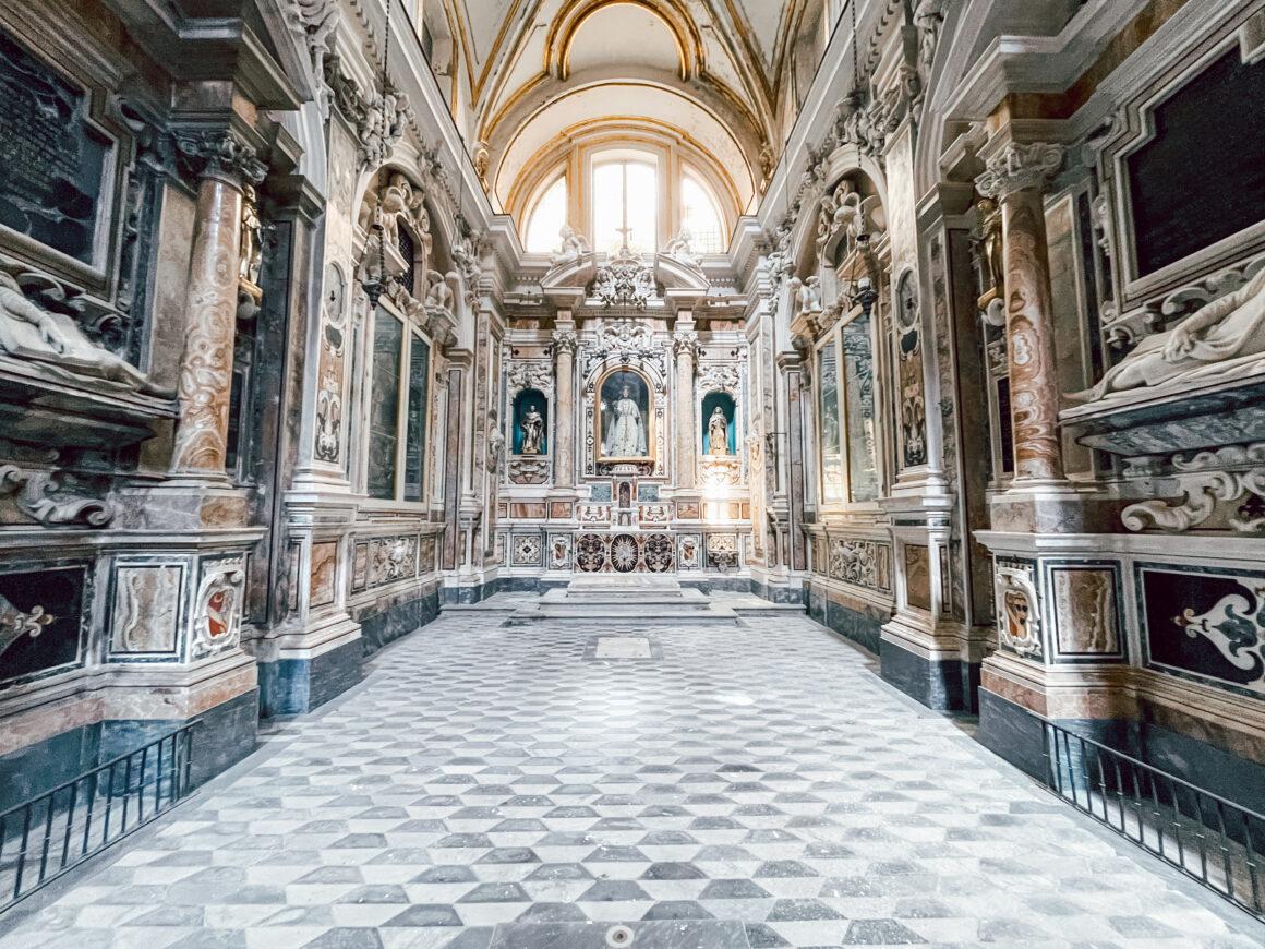 Cappella di Zi' Andrea Madonna del Rosario Chiesa di San Domenico Maggiore Napoli