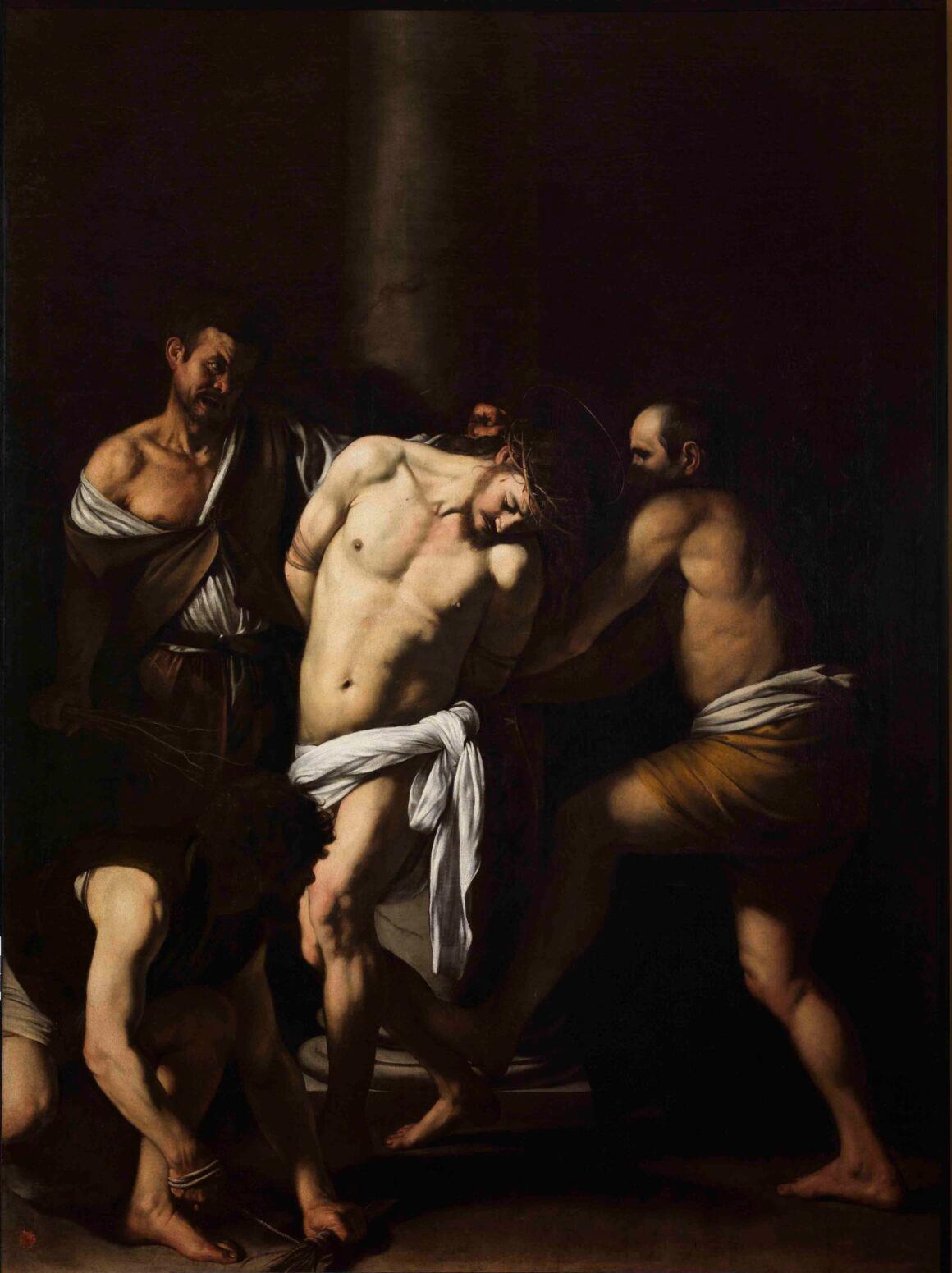 Cappella di Zi' Andrea Flagellazione di Cristo di Caravaggio