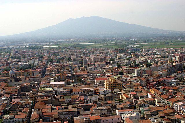 sorgenti del riullo: area verde sul territorio acerrano - immagine di Acerra vista dell'alto