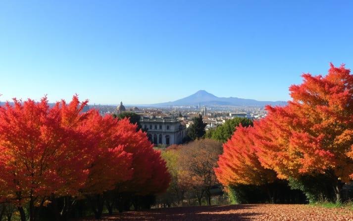 autunno napoletano - immagine realizzata con AI